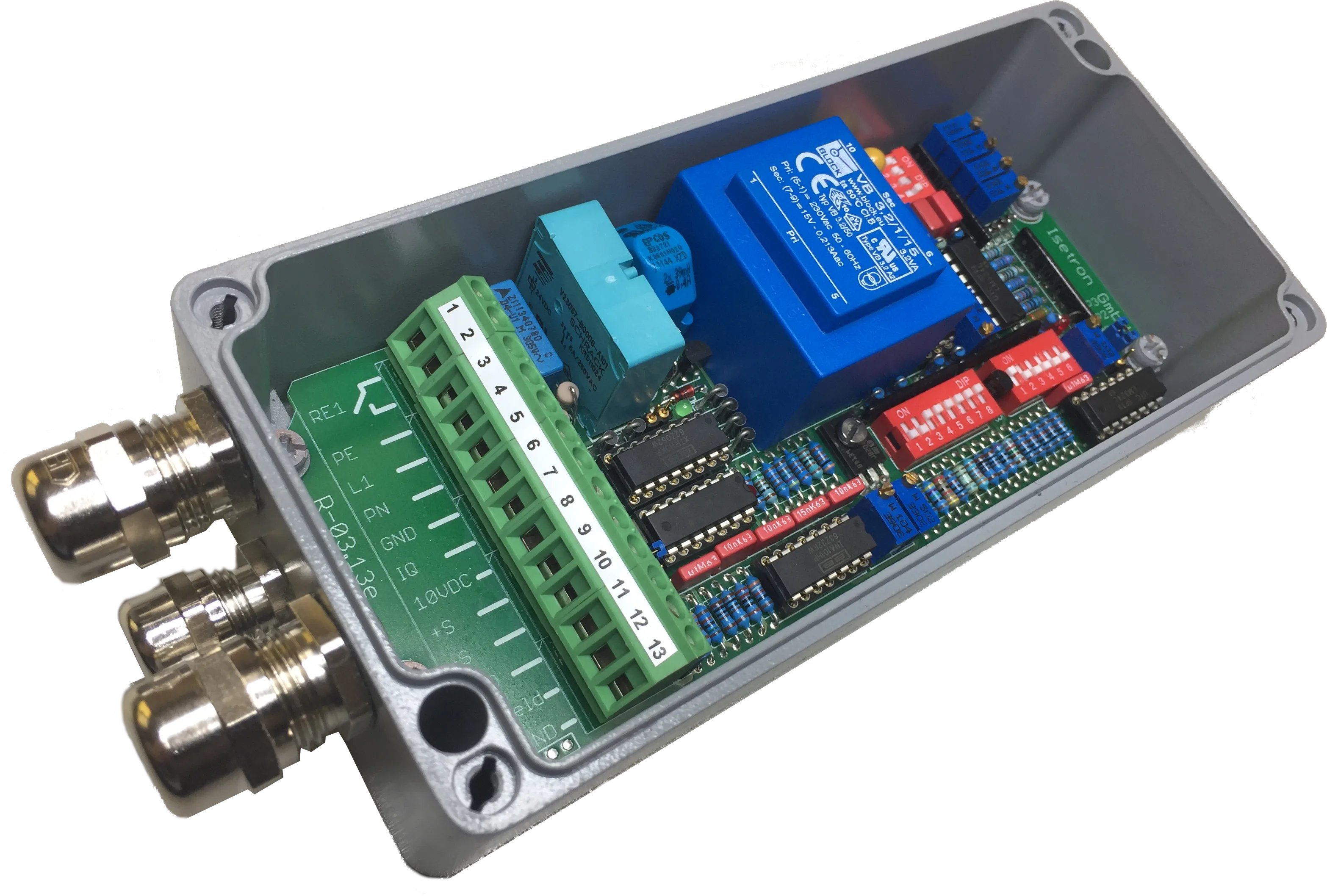 Compact overload protection Type R-0313 with current output